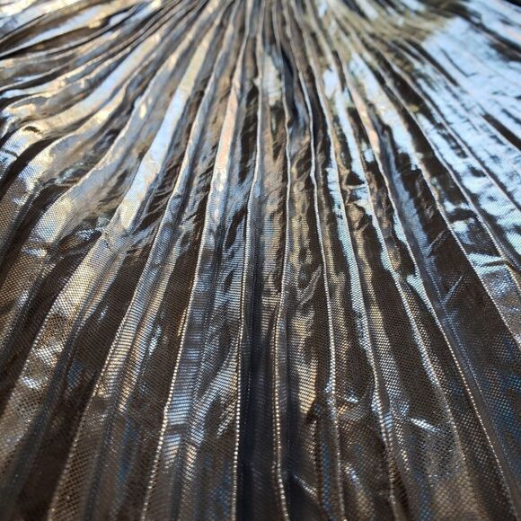 INC silver metallic skirt - Picture 6 of 16